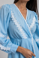 Abito azzurro FEDERICA BI