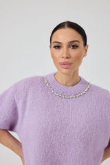 Maglia cristalli FEDERICA BI