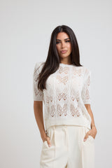 Maglia traforata LAYLA by FEDERICA BI