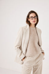 Gilet kid mohair ( vari colori ) FEDERICA BI