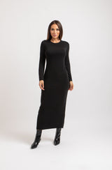 Abito nero cut out FEDERICA BI