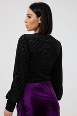 Body in velluto FEDERICA BI