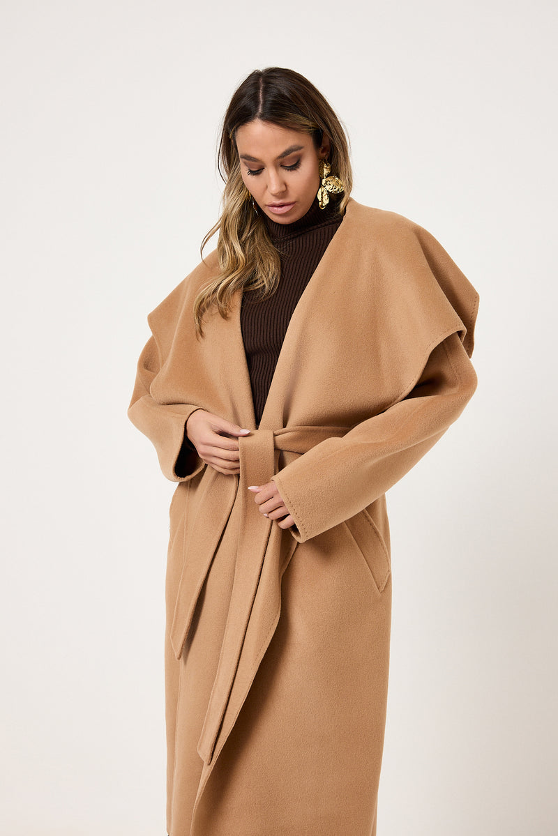Cappotto in lana e cachemire FEDERICA BI