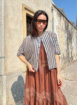 Camicia riga (due colori)  FEDERICA BI