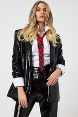 Tailleur nero in paillettes FEDERICA BI