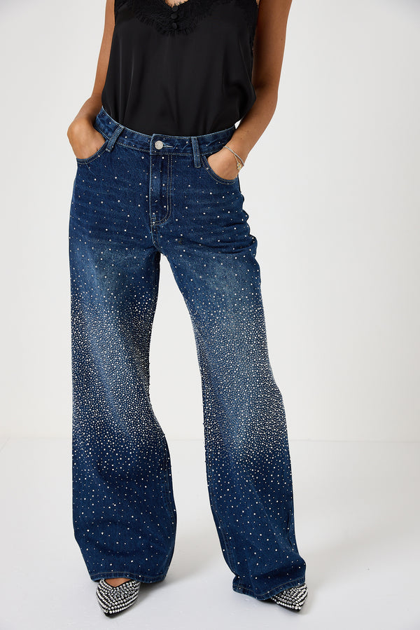 Denim blu cristalli FEDERICA BI