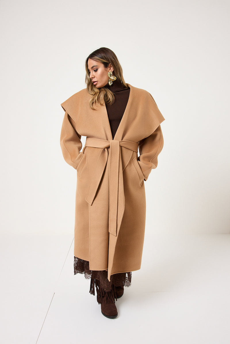 Cappotto in lana e cachemire FEDERICA BI