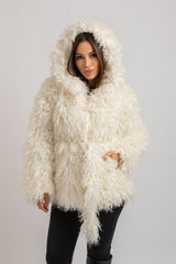 Ecopelliccia bianca FEDERICA BI