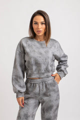 Tuta in felpa TIE & DYE FEDERICA BI