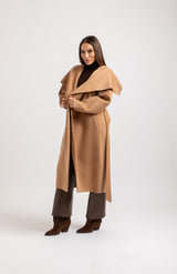 Cappotto in lana e cachemire FEDERICA BI