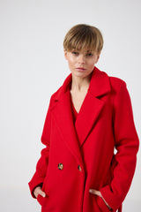 Cappotto in panno FEDERICA BI ( quattro colori )