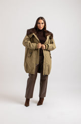 Parka FEDERICA BI interno ecofur