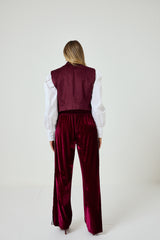 Pantalone in velluto FEDERICA BI