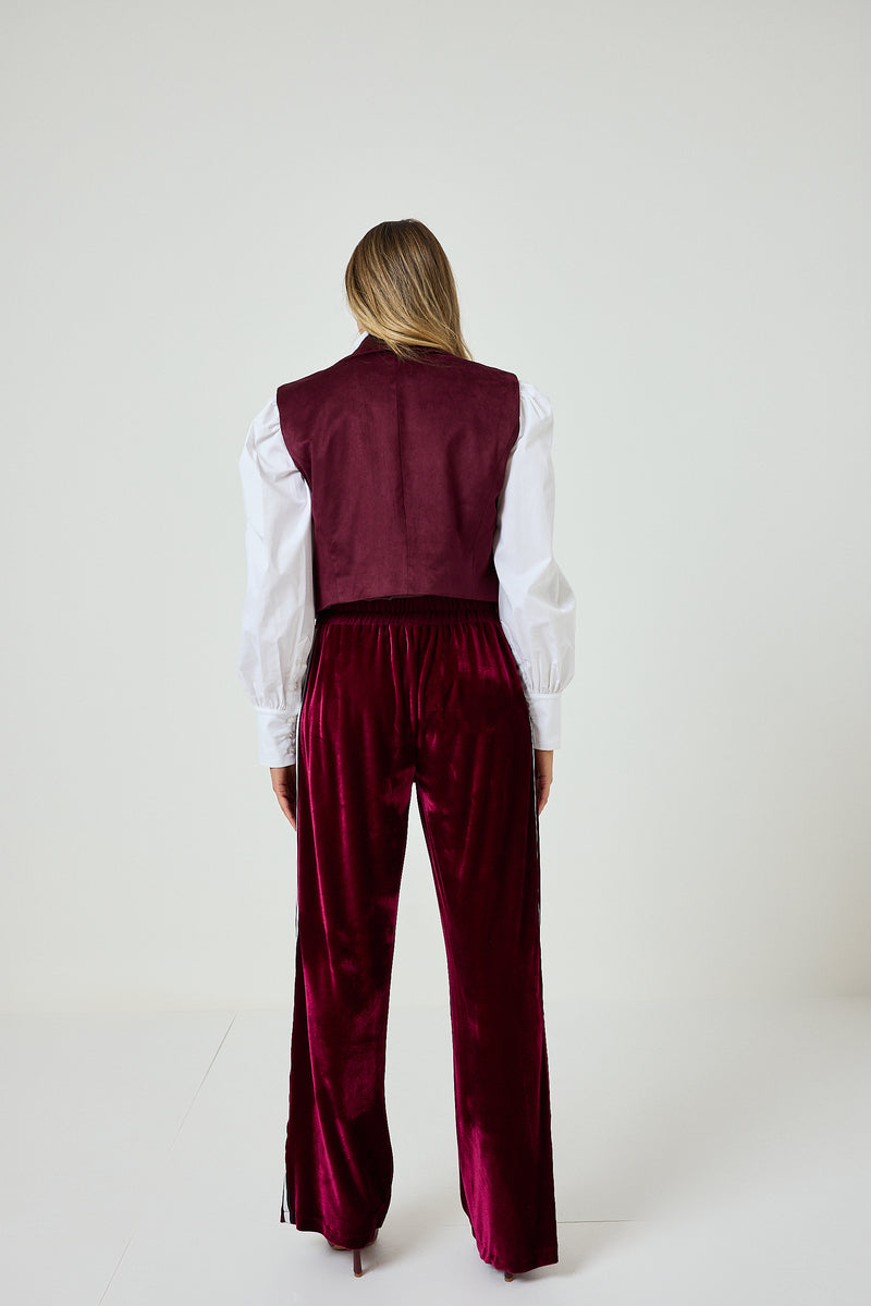 Pantalone in velluto FEDERICA BI
