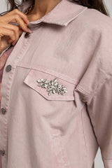 Giacca in denim leggero (piu’ colori)