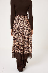 Gonna lunga stampa animalier FEDERICA BI