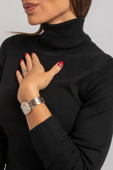 Maglia nera in lana FEDERICA BI