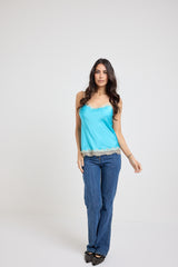 Top in raso FEDERICA BI