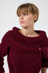 Maglia collo ampio FEDERICA BI