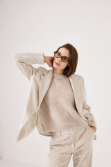 Gilet kid mohair ( vari colori ) FEDERICA BI