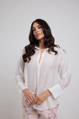 Camicia gessata FEDERICA BI (vari colori)
