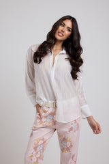 Camicia gessata FEDERICA BI (vari colori)