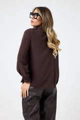 Camicia con cravatta con spille FEDERICA BI ( più colori )