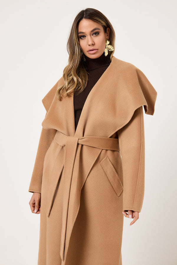 Cappotto in lana e cachemire FEDERICA BI