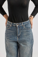 Denim cristalli FEDERICA BI