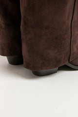 Stivale moro suede FEDERICA BI
