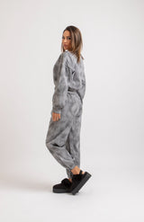 Tuta in felpa TIE & DYE FEDERICA BI