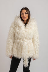 Ecopelliccia bianca FEDERICA BI