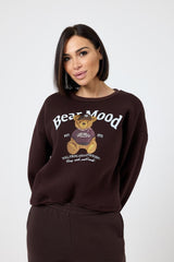 Tuta felpata FEDERICA BI ( due colori )