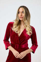 Tuta in velluto FEDERICA BI ( più colori )