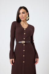 Abito con cintura FEDERICA BI ( vari colori )