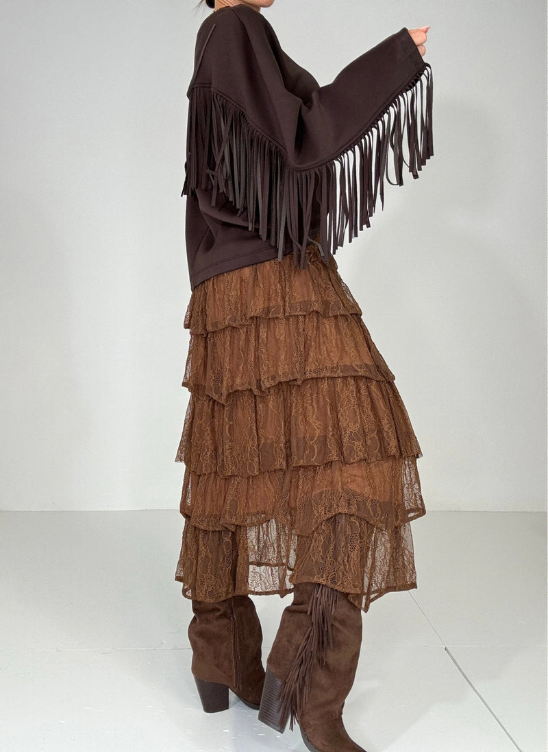 Gonna in pizzo FEDERICA BI