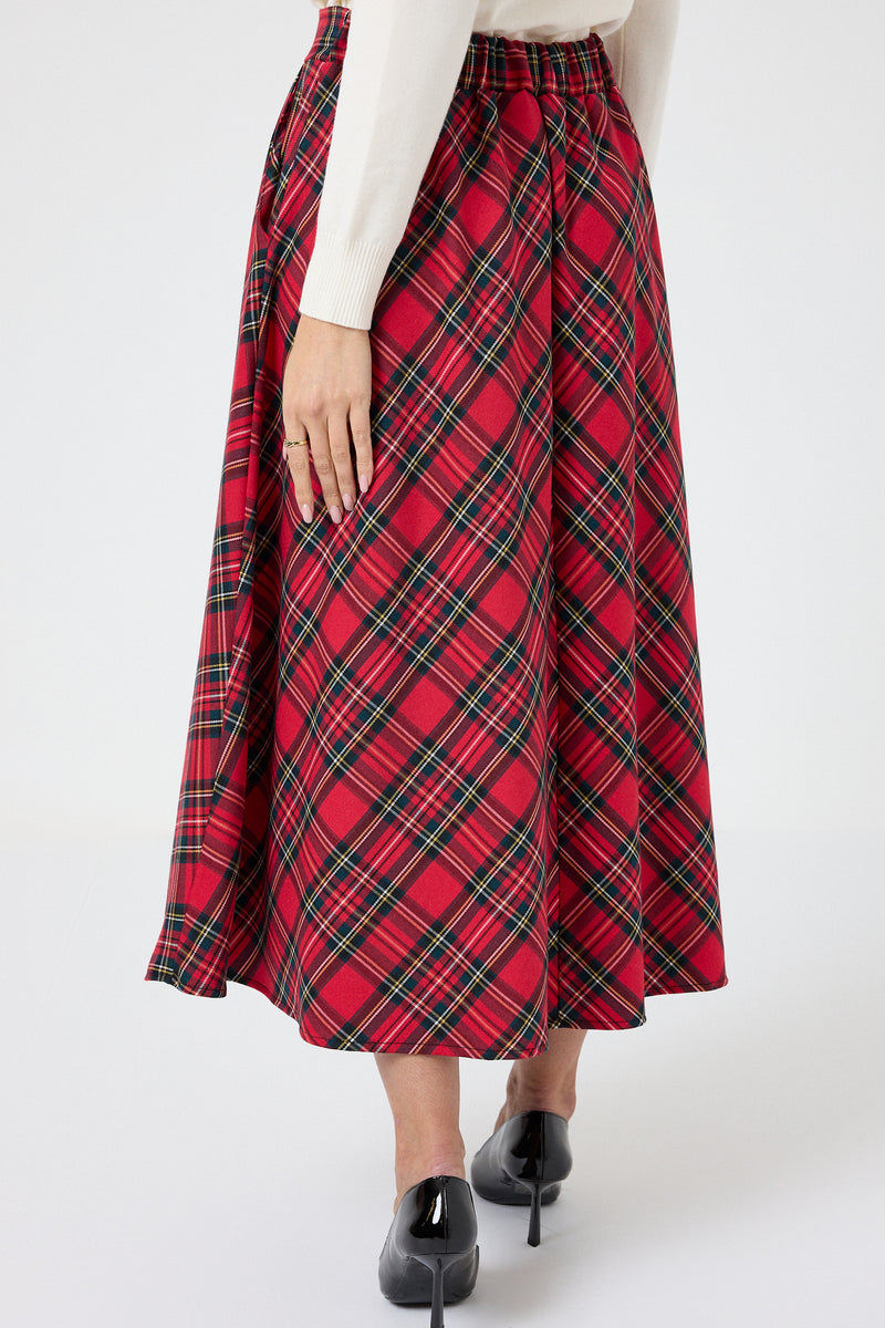 Gonna lunga tartan FEDERICA BI