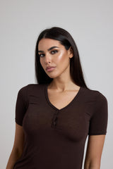 Maglia serafino FEDERICA BI (piu’ colori)