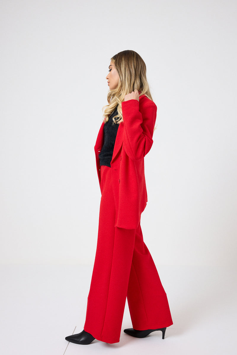 Tailleur rosso FEDERICA BI