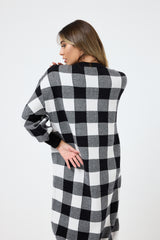 Abito tartan in maglia FEDERICA BI ( due colori )