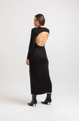 Abito nero cut out FEDERICA BI