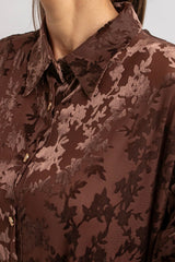 Camicia stampa velluto FEDERICA BI