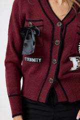 Cardigan fiocco FEDERICA BI