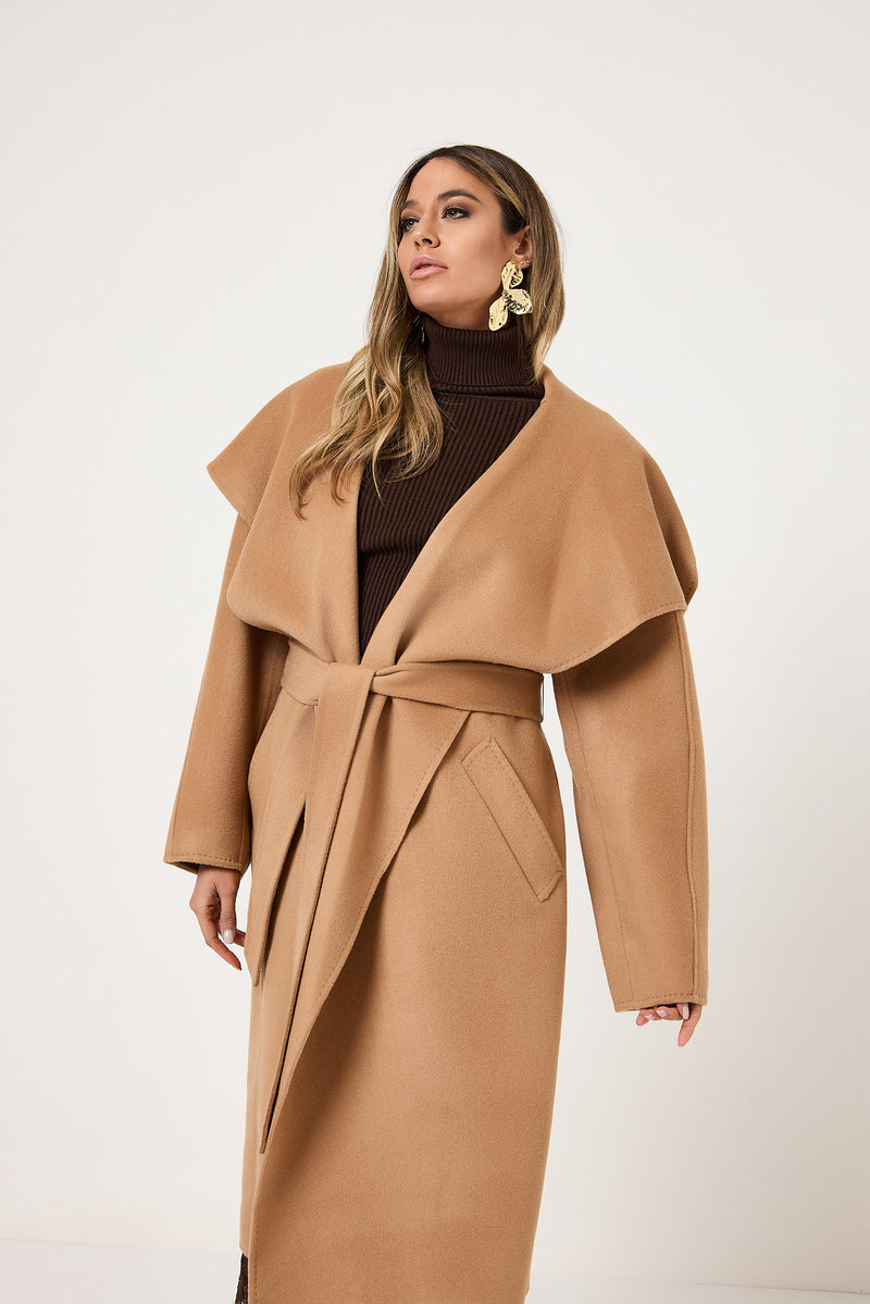 Cappotto in lana e cachemire FEDERICA BI
