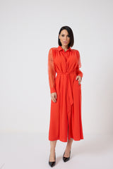 Abito in chiffon FEDERICA BI