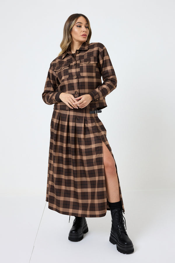 Gonna lunga tartan kilt FEDERICA BI