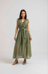 Abito verde EMMA BY FEDERICA BI