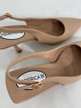 Slingback rosa nude FEDERICA BI