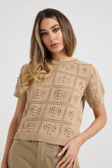 Maglioncino traforato FEDERICA BI