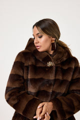 Ecovisone marrone FEDERICA BI